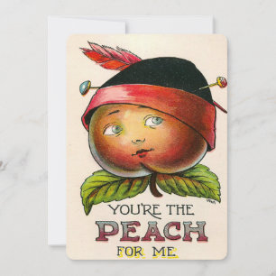 Tarjeta de planta de vintage