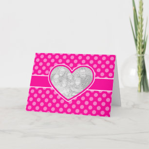 Tarjeta de plantilla de El día de San Valentín de 