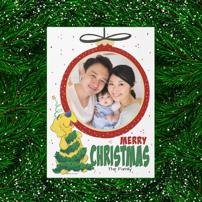 Tarjeta de plantilla de fotografía plana divertida (Subido por el creador)