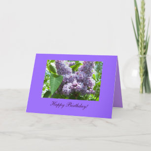 Tarjeta de plantilla de fotos de la flor de cumple