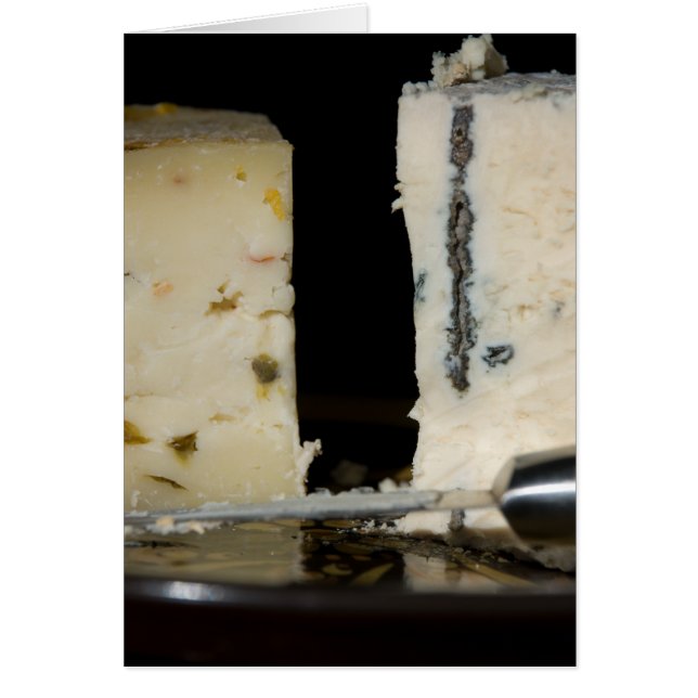 Tarjeta de plato de queso (Frente)