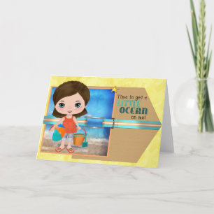 Tarjeta de playa