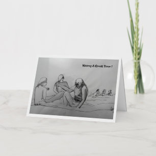 Tarjeta de playa