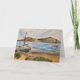 Tarjeta de playa