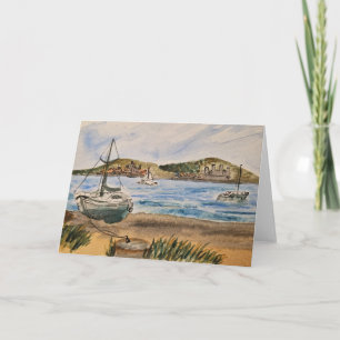 Tarjeta de playa