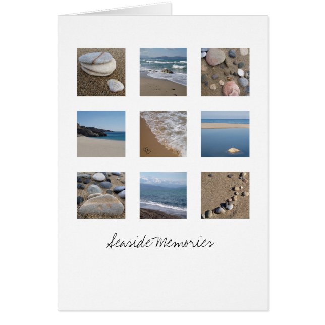 Tarjeta de playa (Frente)