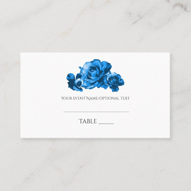 Tarjeta de plaza de asiento para Bodas de Rosas de (Anverso)