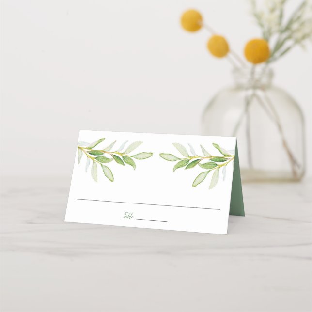 Tarjeta de plaza de boda, tarjeta de escolta, hoja (Anverso)