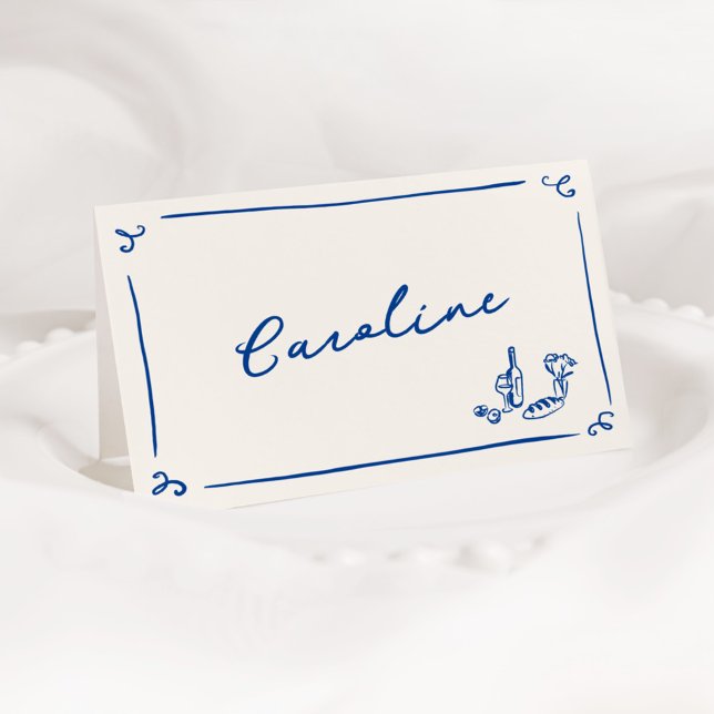 Tarjeta de plaza de la Marina dibujada a mano capr (Subido por el creador)