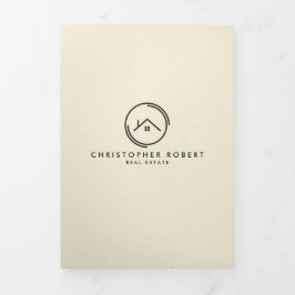 Tarjeta de plegado de propiedades inmobiliarias mi