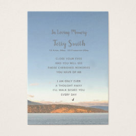 Tarjeta de plegaria para conmemoración de hongos/c