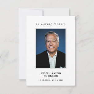 Tarjeta de plegaria simple para simpatía por fotog