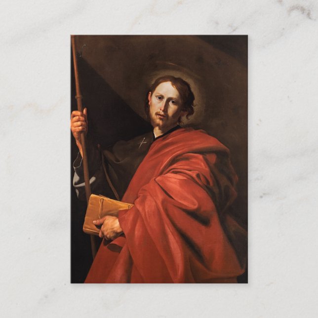 Tarjeta de plegaria St. James Act of Faith (Anverso)