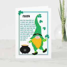 Tarjeta de plegarias celtas de San Patricio de Cou