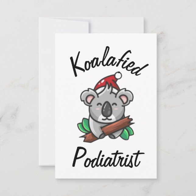 Tarjeta de Podólogo Koalificado (Anverso)