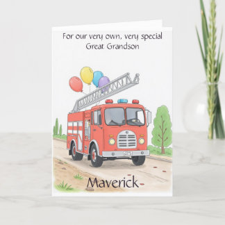 Tarjeta de poema de cumpleaños de gran nieto perso