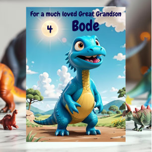 Tarjeta de poema de cumpleaños personalizada "3D" 