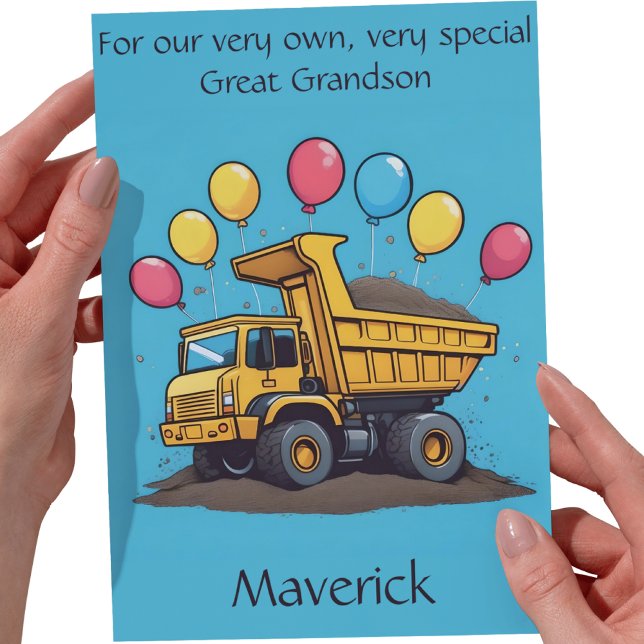 Tarjeta de poema de cumpleaños personalizada Great (Subido por el creador)