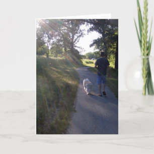 Tarjeta de poema Rainbow Bridge