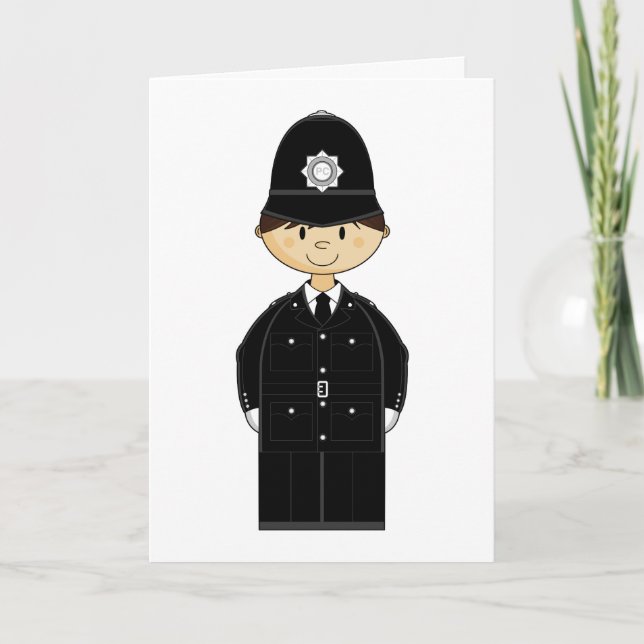 Tarjeta de policía británica (Anverso)