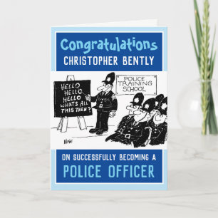 Tarjeta de Policía Recién Calificado