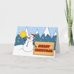 Tarjeta de polo de agua para nieve