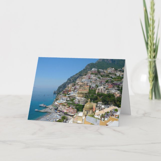 Tarjeta de Positano (Anverso)