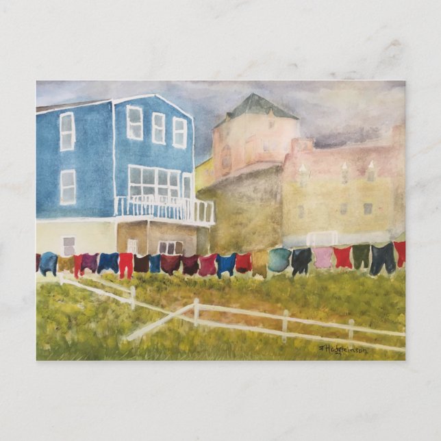 TARJETA DE POST DE ST JOHN'S NEWFOUNDLAND CANADA (Anverso)