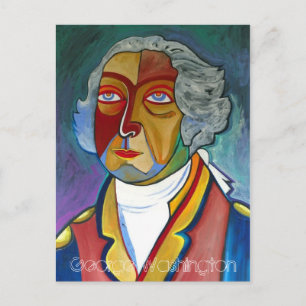 Tarjeta de Post George Washington