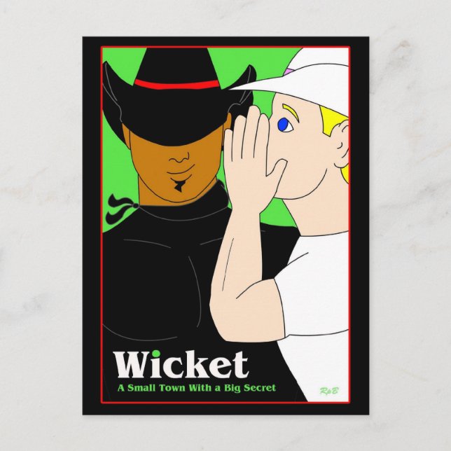 Tarjeta de posta de wicket (Anverso)