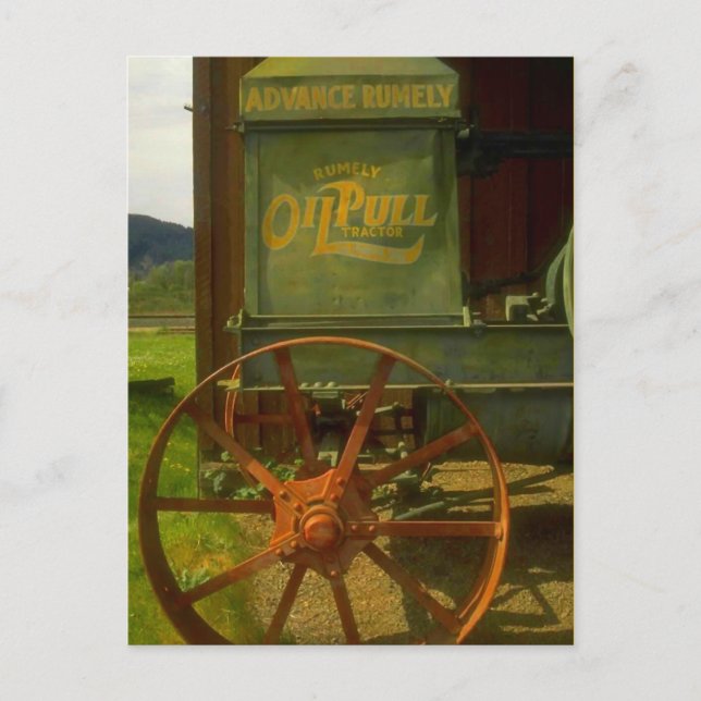 TARJETA DE POSTACIÓN DE PETRÓLEO RUMELOGRÁFICA DE  (Anverso)