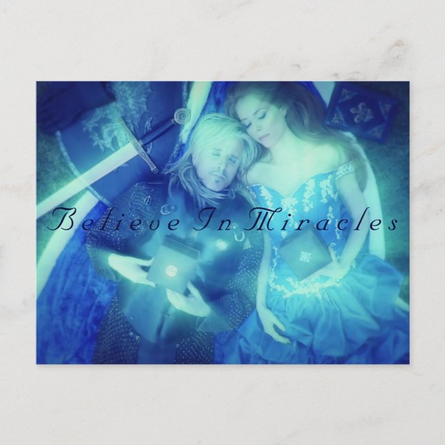 TARJETA DE POSTAL DE ALMA AZUL-CDO (Anverso)