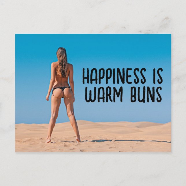 TARJETA DE POSTCARD DEL CHICA DE BIKINI BIKINI BEA (Anverso)