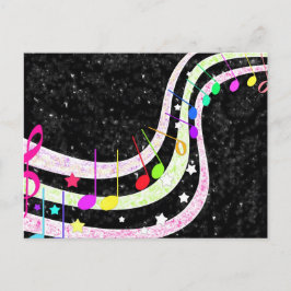 tarjeta de poste de estrella pequeña