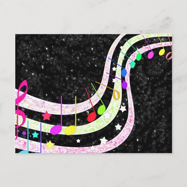 tarjeta de poste de estrella pequeña (Anverso)