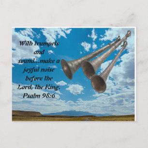 Tarjeta de poste de música Joy Celebration