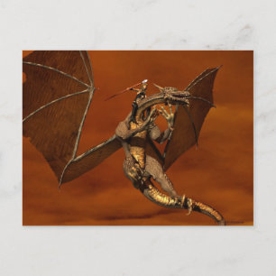 Tarjeta de poste de vuelo Dragon