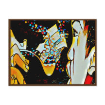 Tarjeta de posteo de desinger