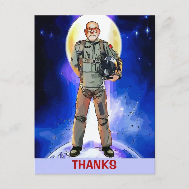 Tarjeta de Poster Airman Style (Anverso)