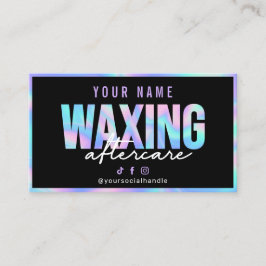 Tarjeta de postergación holográfica