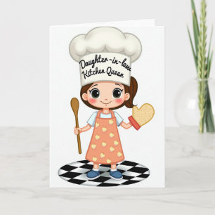 Tarjeta de Postre de Repostería para la Mejor Mamá
