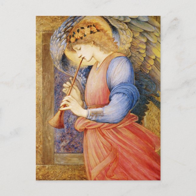 Tarjeta de postulación Ángel Favorita Burne-Jones  (Anverso)