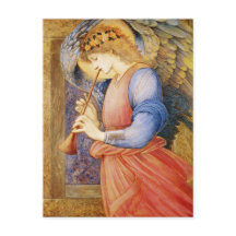 Tarjeta de postulación Ángel Favorita Burne-Jones 