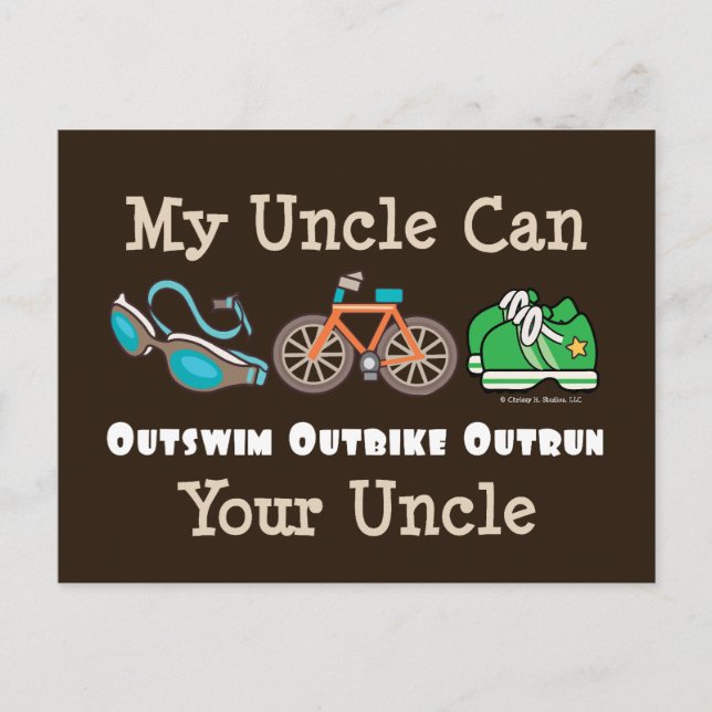 Tarjeta de postulación de la triatlón de la excurs (Anverso)