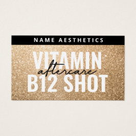 Tarjeta de postulación Dermal Filler Purpurina Gol