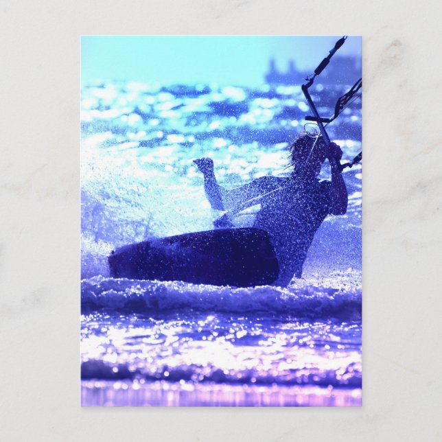 Tarjeta de postulación Kite Surfing (Anverso)