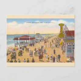 Tarjeta de postulación Vintage Ocean City New Jers