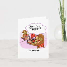 Tarjeta de potenciación/estímulo de la mujer