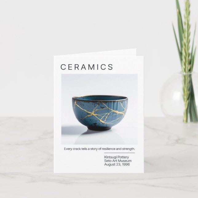 Tarjeta de potería Kintahora Japonesa (Anverso)