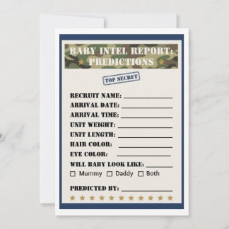 Tarjeta de Predicciones de Inteligencia para Baby
